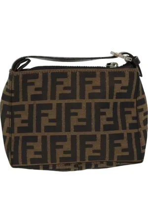 Fendi Pre-owned, Kobieta, brązowy, ONE SIZE, Pre-owned Canvas handbags