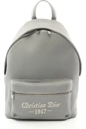 Dior Pre-owned, Mężczyzna, Szary, ONE SIZE, Skóra, Pre-owned Leather dior-bags