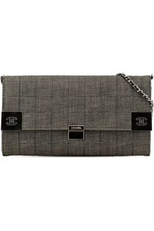 CHANEL Pre-owned, Kobieta, Szary, ONE SIZE, Denim, Pre-owned Denim chanel-bags