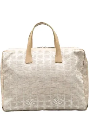 CHANEL Pre-owned, Kobieta, Beżowy, ONE SIZE, Pre-owned Canvas handbags
