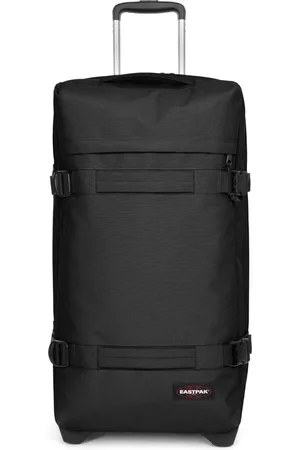 Eastpak Walizki, unisex, Czarny, ONE SIZE, Poliester, Torba podróżna z 2 kołami Transit