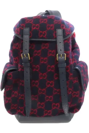 Gucci Pre-owned, Kobieta, Wielobarwność, ONE SIZE, Wełna, Pre-owned Wool gucci-bags