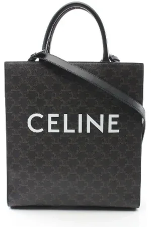 Céline Pre-owned, Kobieta, Czarny, ONE SIZE, Skóra, Pre-owned Canvas totes