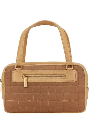 CHANEL Pre-owned, Kobieta, Beżowy, ONE SIZE, Skóra, Pre-owned Canvas handbags