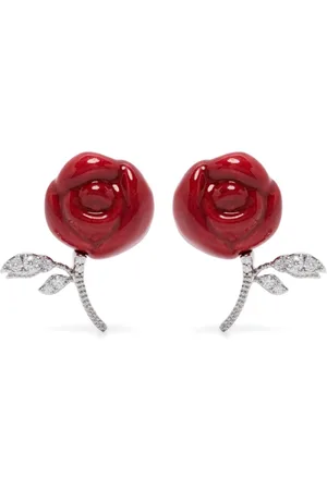 Shushu/Tong Akcesoria, Kobieta, Wielobarwność, ONE SIZE, Srebrne Kolczyki Stud w Parze