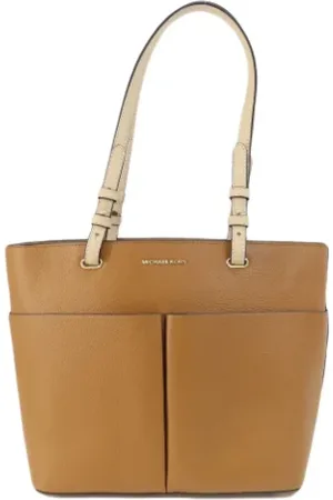 Michael Kors Pre-owned, Kobieta, brązowy, ONE SIZE, Skóra, Pre-owned skórzane torby na ramię