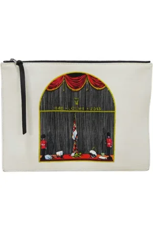 Loewe Pre-owned, Kobieta, Wielobarwność, ONE SIZE, Bawełna, Pre-owned Cotton clutches