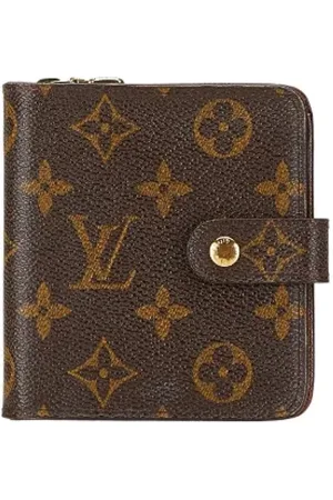 LOUIS VUITTON Pre-owned, Kobieta, brązowy, ONE SIZE, Skóra, Pre-owned portfele płócienne