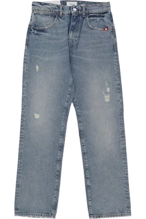 AMISH Jeansy, Mężczyzna, Niebieski, W34, Denim, Jeansyy Męskie Stone Denim