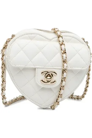 CHANEL Pre-owned, Kobieta, Biały, ONE SIZE, Skóra, Pre-owned Leather crossbody-bags