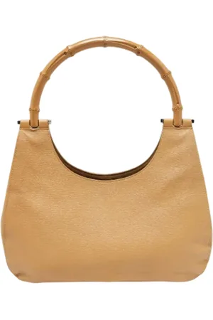 Gucci Pre-owned, Kobieta, Beżowy, ONE SIZE, Zamsz, Pre-owned Skórzane torebki