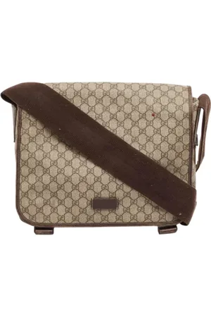 Gucci Pre-owned, Kobieta, Beżowy, ONE SIZE, Pre-owned Skórzane torebki