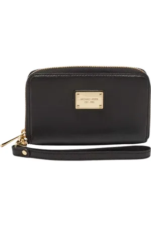 Michael Kors Pre-owned, Kobieta, Czarny, ONE SIZE, Pre-owned skórzane portfele