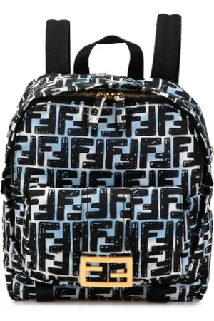 Fendi Pre-owned, Kobieta, Wielobarwność, ONE SIZE, Nylon, Pre-owned Nylon backpacks