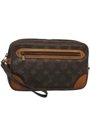 LOUIS VUITTON Pre-owned, Kobieta, brązowy, ONE SIZE, Skóra, Pre-owned Canvas clutches