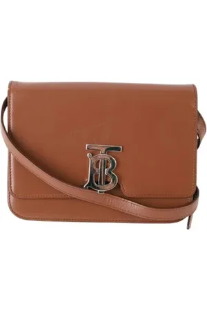 Burberry Pre-owned, Kobieta, brązowy, ONE SIZE, Skóra, Pre-owned Skórzane torebki
