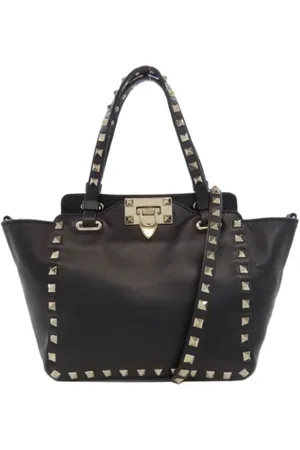 VALENTINO Pre-owned, Kobieta, Czarny, ONE SIZE, Skóra, Pre-owned Skórzane torebki