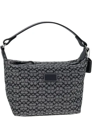 Coach Pre-owned, Kobieta, Szary, ONE SIZE, Pre-owned Canvas handbags