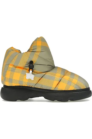 Burberry Buty, Kobieta, Wielobarwność, 37 EU, Poliester, Wyściełane Krótkie Buty W Kratę