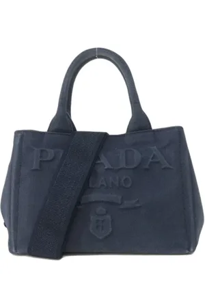 Prada Pre-owned, Kobieta, Niebieski, ONE SIZE, Pre-owned Leather prada-bags