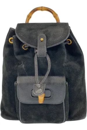 Gucci Pre-owned, Kobieta, Czarny, ONE SIZE, Skóra, Pre-owned Leather backpacks