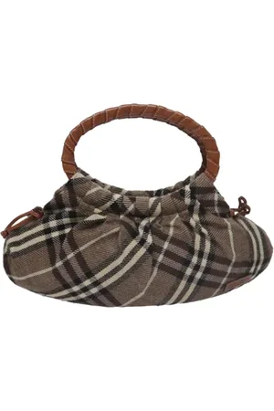 Burberry Pre-owned, Kobieta, brązowy, ONE SIZE, Pre-owned Canvas handbags