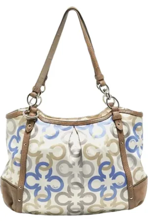 Coach Pre-owned, Kobieta, Wielobarwność, ONE SIZE, Pre-owned skórzane torby na ramię