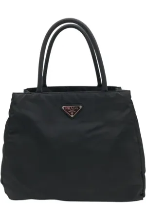 Prada Pre-owned, Kobieta, Czarny, ONE SIZE, Nylon, Pre-owned Canvas totes