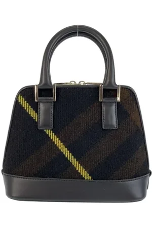 Burberry Pre-owned, Kobieta, Czarny, ONE SIZE, Skóra, Pre-owned Canvas handbags