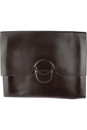 Hermès Pre-owned, Kobieta, brązowy, ONE SIZE, Pre-owned Leather clutches