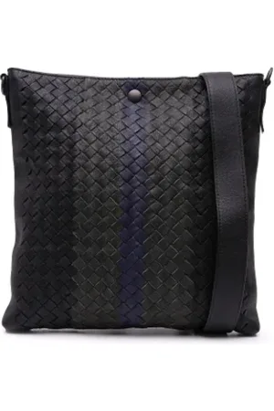 Bottega Veneta Pre-owned, Kobieta, Czarny, ONE SIZE, Skóra, Pre-owned Leather crossbody-bags