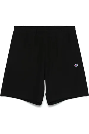 Champion Szorty, Mężczyzna, Czarny, L, Bawełna, Wygodne Fleece Shorts