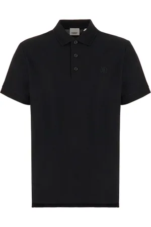 Burberry Koszulki, Mężczyzna, Czarny, S, Klasyczny Polo Shirt dla Mężczyzn