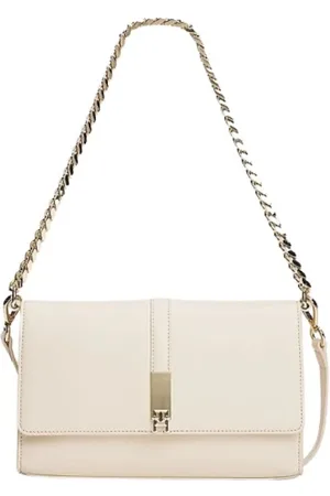 Tommy Hilfiger Torebki, Kobieta, Biały, ONE SIZE, Konwertowalna torba na ramię Heritage