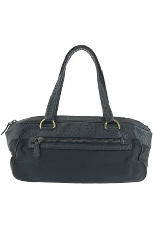 Prada Pre-owned, Kobieta, Czarny, ONE SIZE, Skóra, Pre-owned Canvas totes