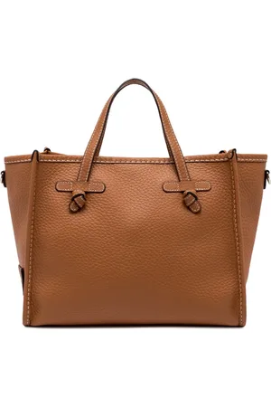 Gianni chiarini Torebki, Kobieta, brązowy, ONE SIZE, Karmel Marcella Skórzana Torba na Ramię