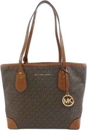 Michael Kors Pre-owned, Kobieta, brązowy, ONE SIZE, Pre-owned Plastic shoulder-bags
