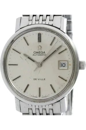 Omega Pre-owned, Mężczyzna, Szary, ONE SIZE, Pre-owned Stainless Steel watches