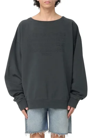 Maison Margiela Bluzy, Mężczyzna, Czarny, S, Czarny Sweter z Numerem
