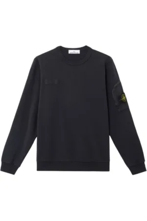 Stone Island Bluzy, Mężczyzna, Czarny, XL, Nowoczesny Urban Sweatshirt