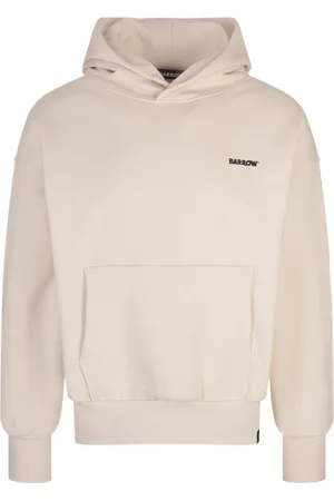 BARROW Bluzy, Mężczyzna, Beżowy, S, Beżowy Sweter Bawełniany