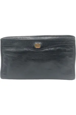 Gucci Pre-owned, Mężczyzna, Czarny, ONE SIZE, Pre-owned Leather clutches
