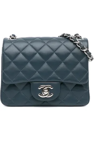 CHANEL Pre-owned, Kobieta, Niebieski, ONE SIZE, Skóra, Pre-owned Leather crossbody-bags