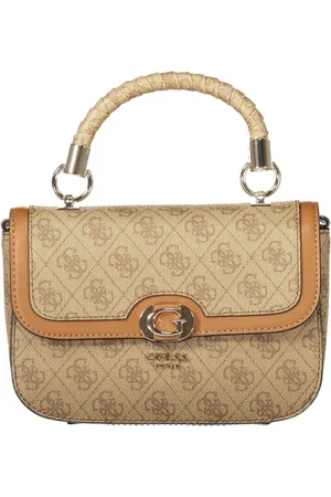 Guess Torebki, Kobieta, Beżowy, ONE SIZE, Len, Beżowa Torba Polietylenowa | Stylowy Model