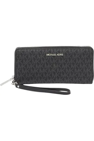 Michael Kors Pre-owned, Kobieta, Czarny, ONE SIZE, Pre-owned Coated canvas wallets