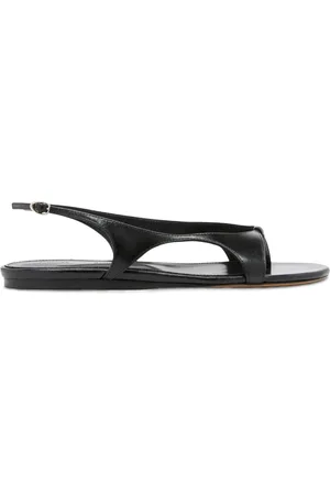 Proenza Schouler Buty, Kobieta, Czarny, 41 EU, Płaskie sandały z paskiem na lato