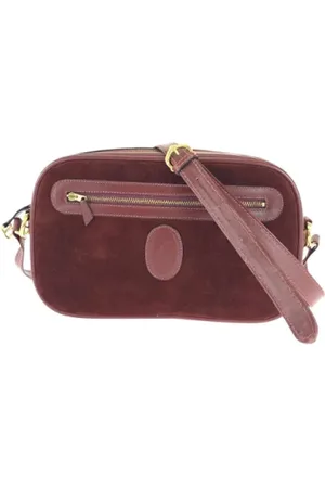 Cartier Pre-owned, Kobieta, brązowy, ONE SIZE, Skóra, Pre-owned skórzane torby na ramię