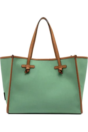 Gianni chiarini Torebki, Kobieta, Zielony, ONE SIZE, Torba na ramię Marcella Canvas