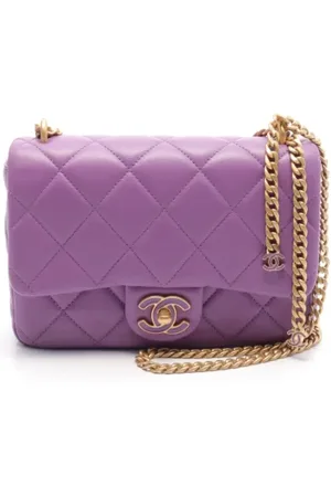 CHANEL Pre-owned, Kobieta, Fioletowy, ONE SIZE, Skóra, Pre-owned Leather chanel-bags