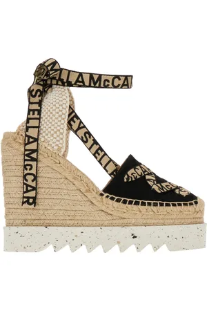 Stella McCartney Buty, Kobieta, Czarny, 36 EU, Stylowe Espadryle na Lato
